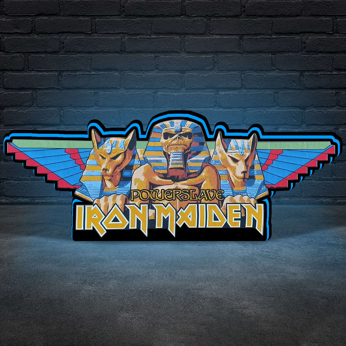 Iron Maiden Pinball Topper Lightbox Arcade Gaming Light box