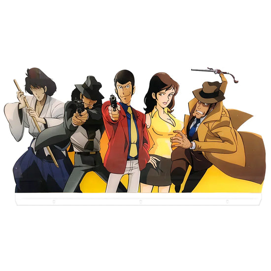 Lupin 3rd Italia Flipper Topper 3D Acrylique LED Topper, Pour Flipper Williams, Flipper Topper 