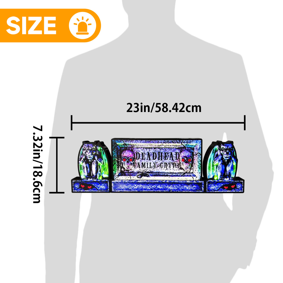 Elvira's House Of Horrors Pinball Topper LED Lightbox for  Pinball Machine, 3D Printed Lightbox Rock Your Game