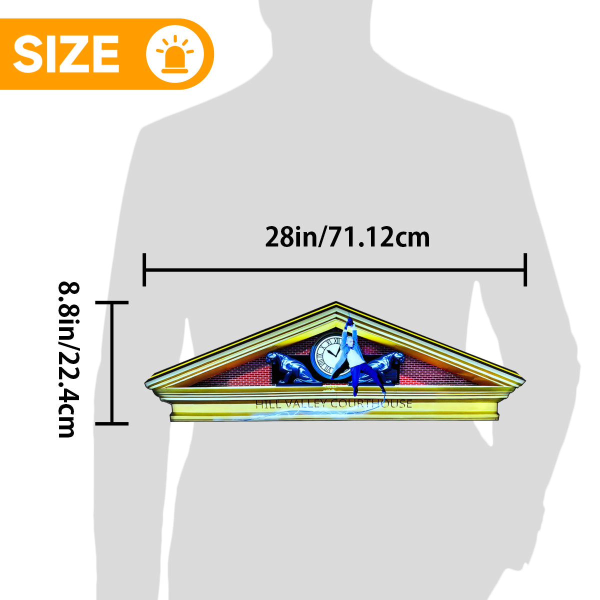 Back to the Future Pinball Topper, BTTF Topper 3D Printed Lightbox Powered by USB Band Dimm Wall Art Decor Man's Cave