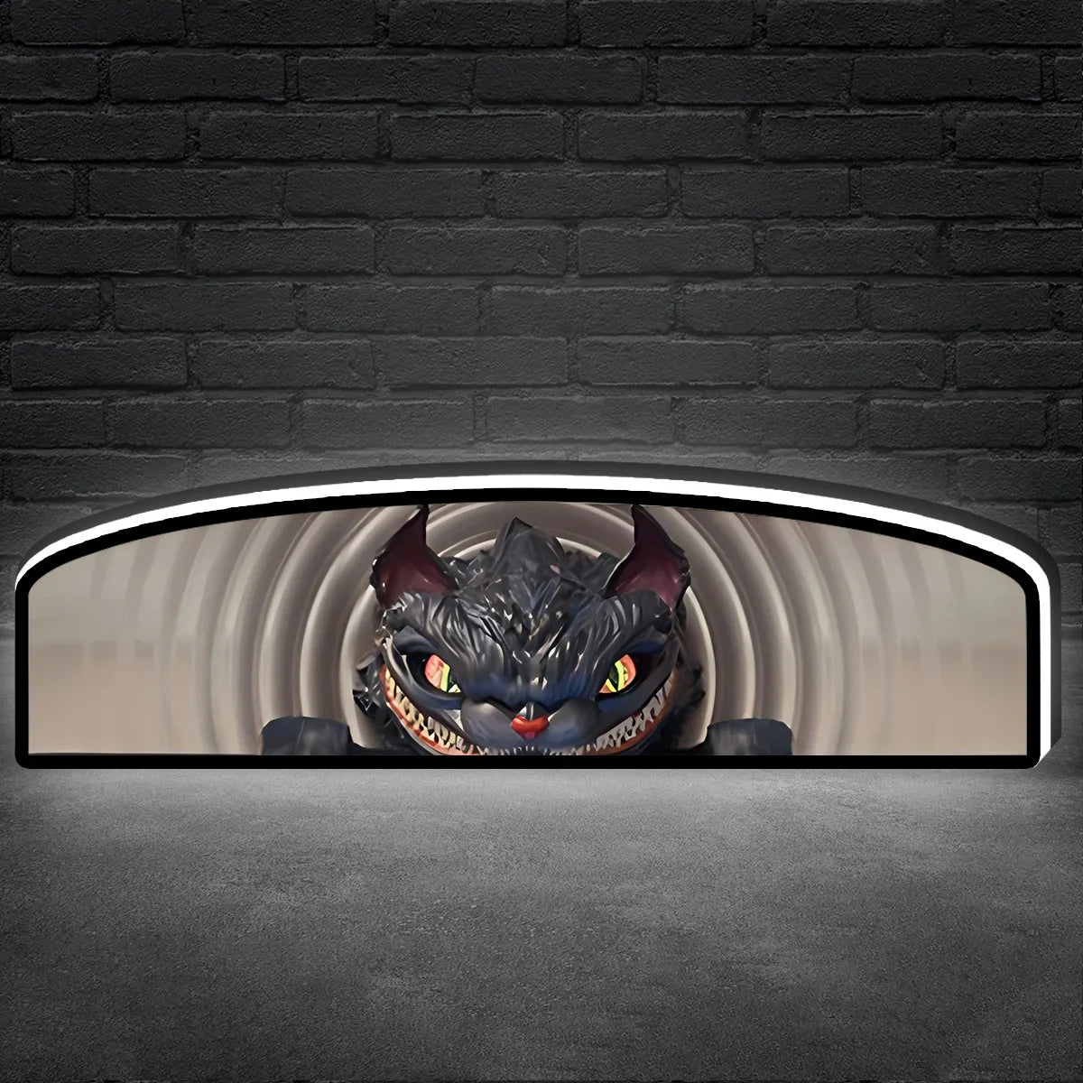 Alice's Adventures in Wonderland Pinball Topper Led lightbox for Pinball Machine, 3D Printed Lightbox USB Powered & Full Dimmable