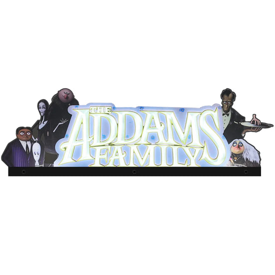 Adams Family Pinball Topper 3D Acrylic LED Topper, for Bally Pinball Machine, Pinball Topper