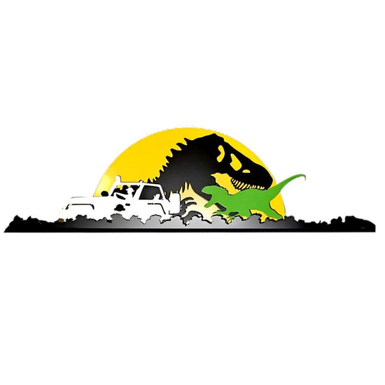 Jurassic Park Pinball Silhouette Topper