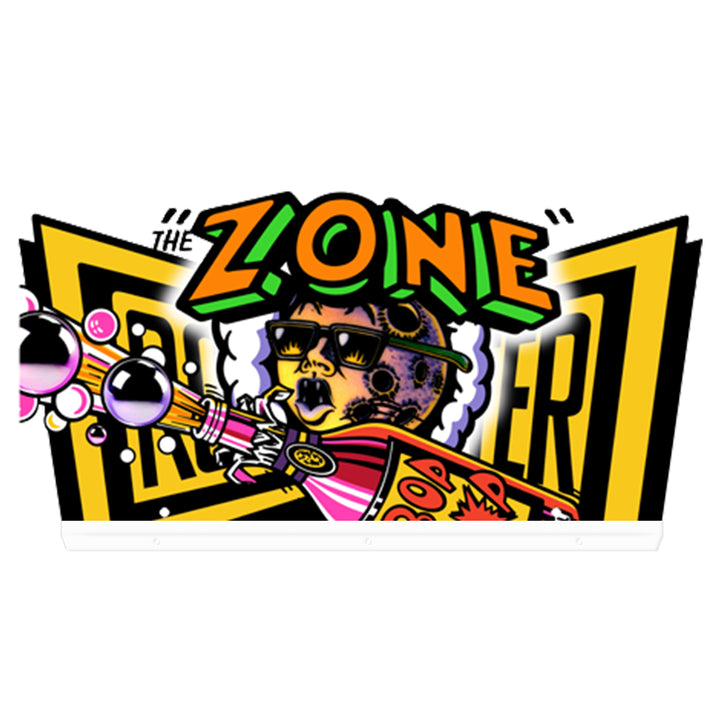 Party Zone Topper 3D Acrylic RGB LED Topper, For Pinball Game Room Decor, Mans Cave Decor