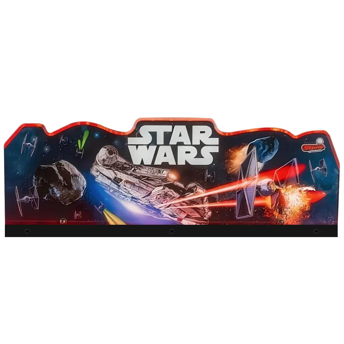 Décoration de flipper Star Wars 3D en acrylique à LED pour flipper Stern