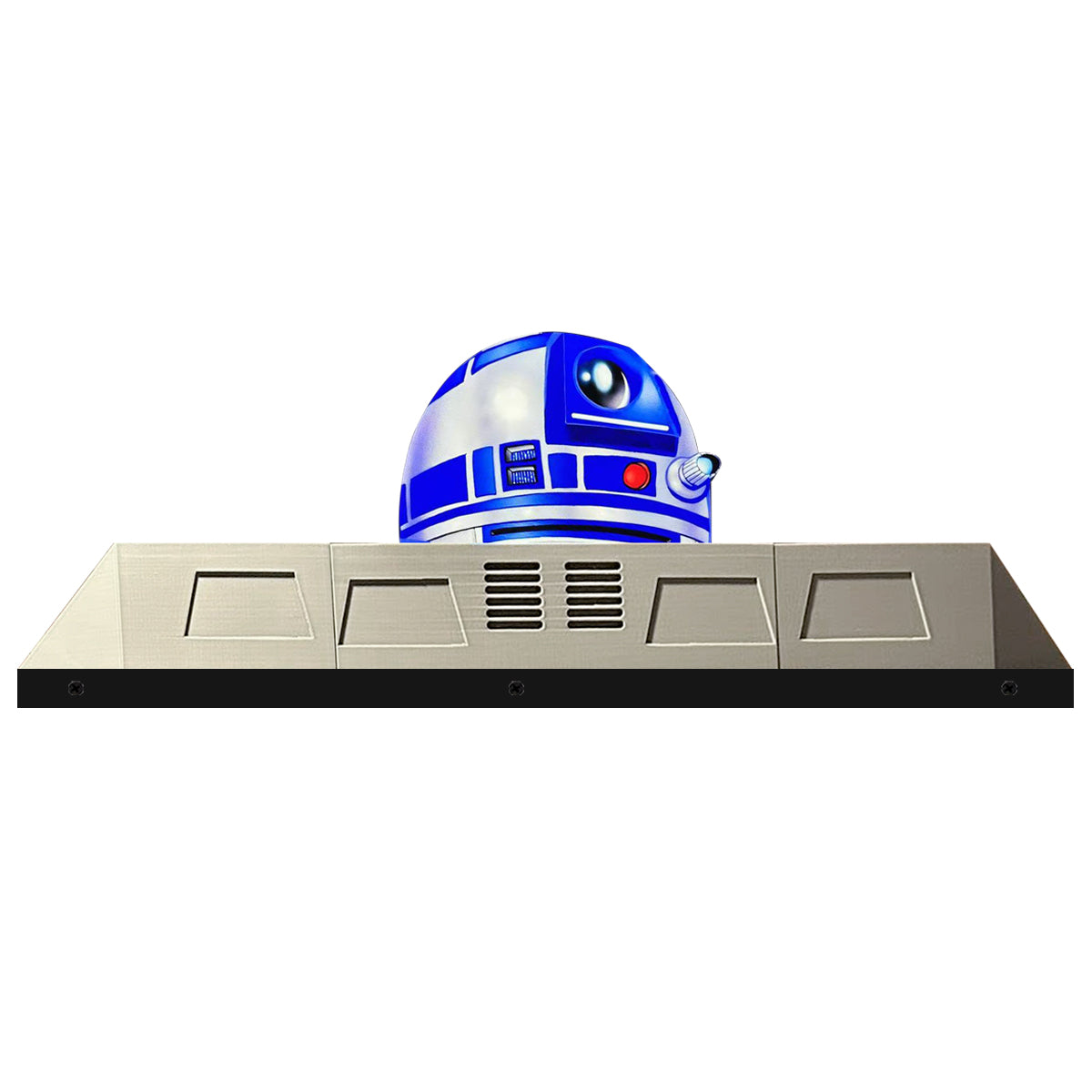 Star Wars R2-D2 3D Acrylic LED RGB Topper, For Arcade Game Art Repro Game Machine, Arcade Topper