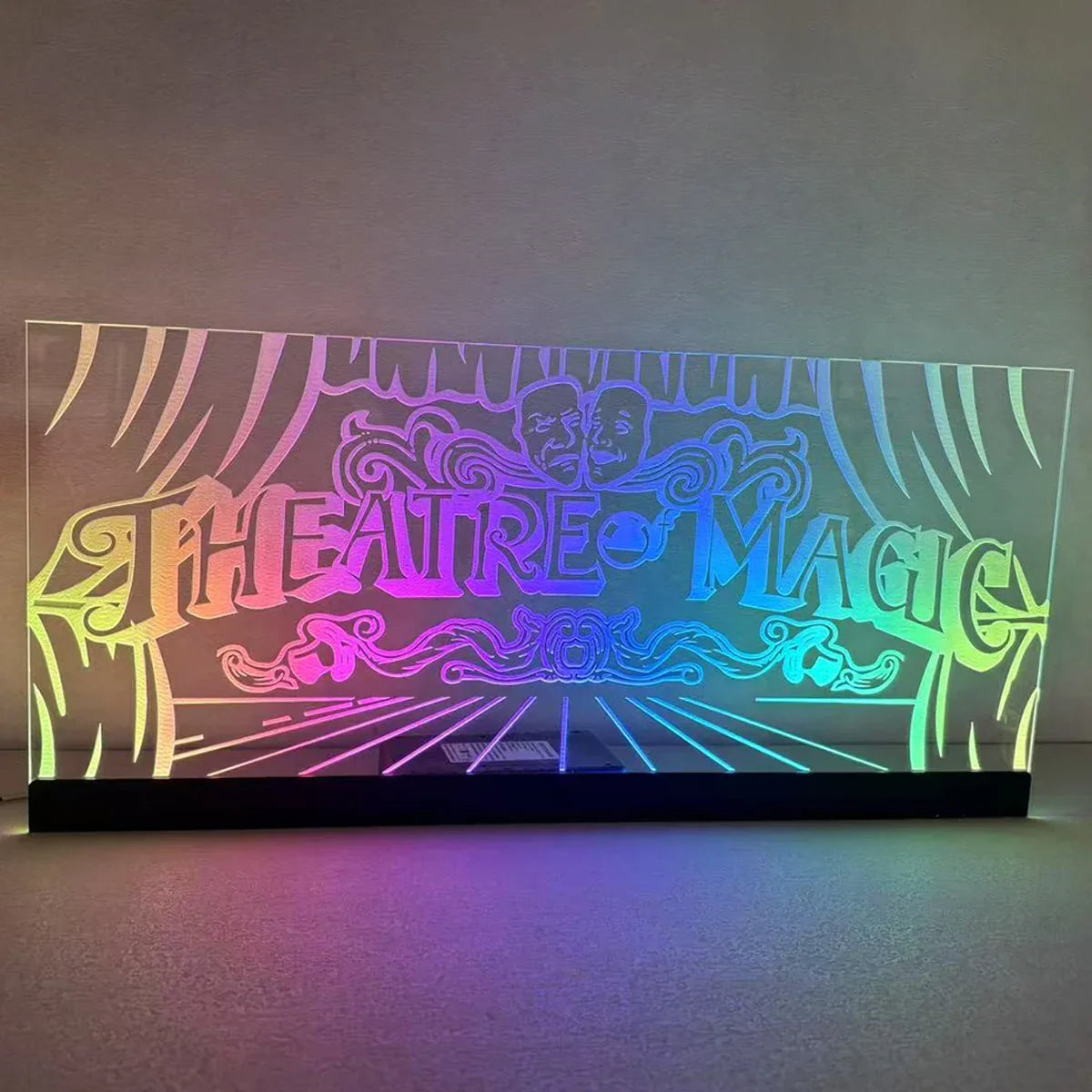 Theatre of Magic pinball topper Acrylic RGB LED Topper, for Pinball Machine, Pinball Topper