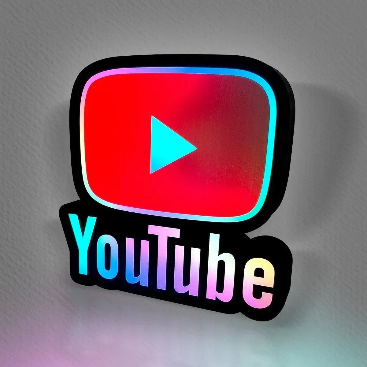 Led Youtube. Sign Youtube Led LightBox Sign Lamp Room Decoration – FYLZGO