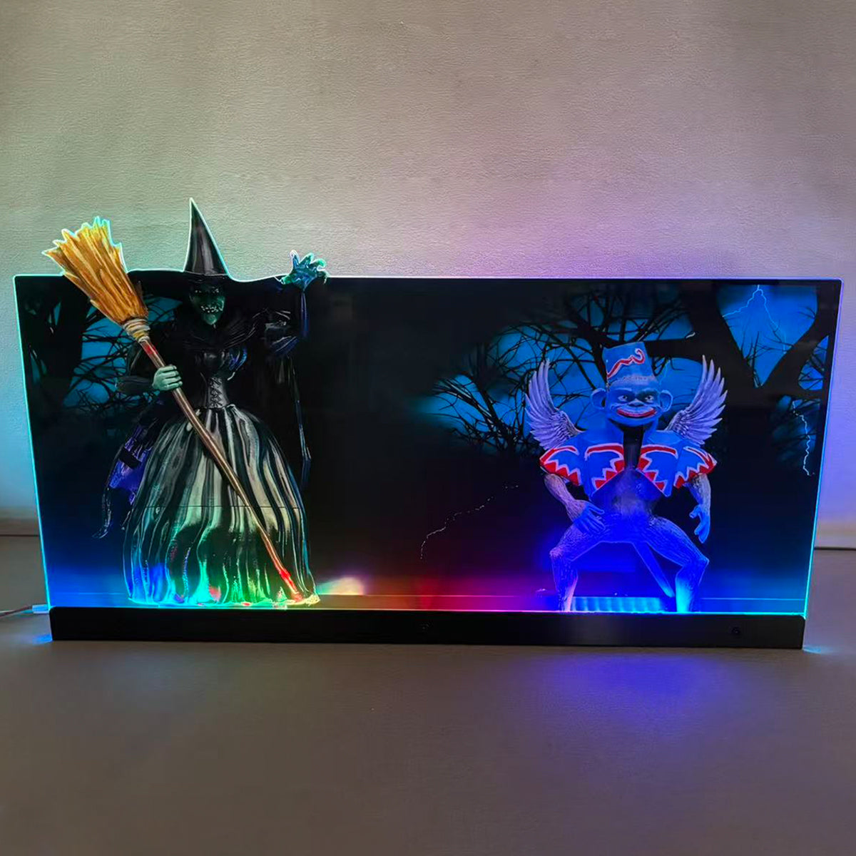 The Wizard of Oz Topper, Pinball topper 3D Acrylic LED Topper, for Jersey Jack Pinball Machine, Pinball Topper