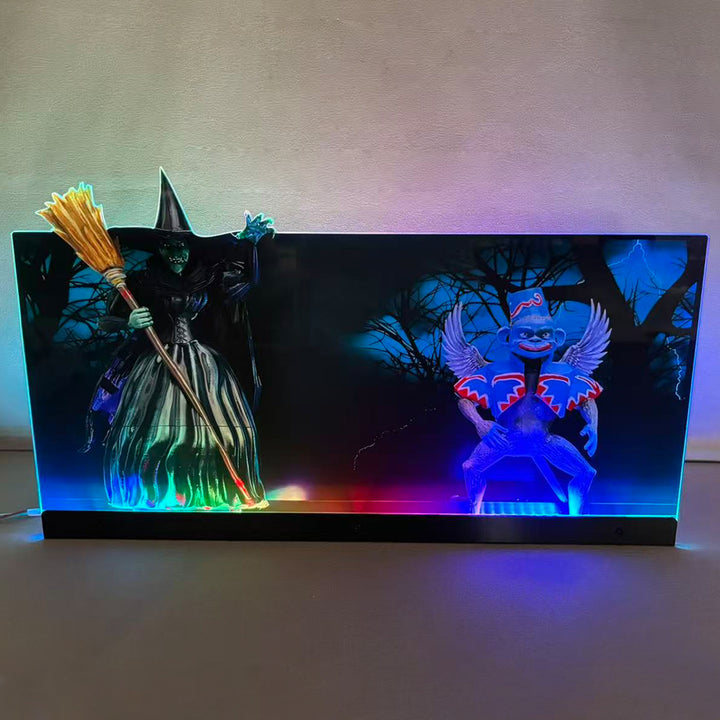 The Wizard of Oz Topper, Pinball topper 3D Acrylic LED Topper, for Jersey Jack Pinball Machine, Pinball Topper