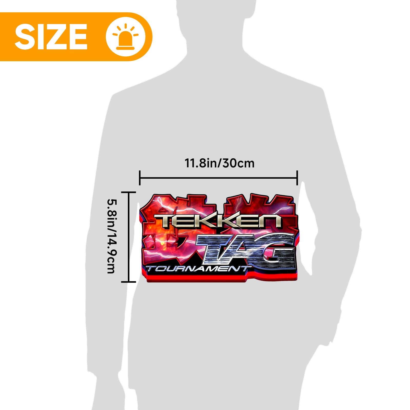Tekken 3 Tag Tournament 3D Printed LED Lightbox