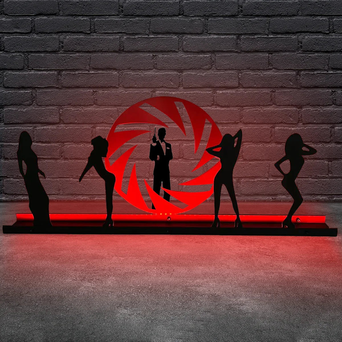 007 James Bond Pinball Pinball Silhouette Topper