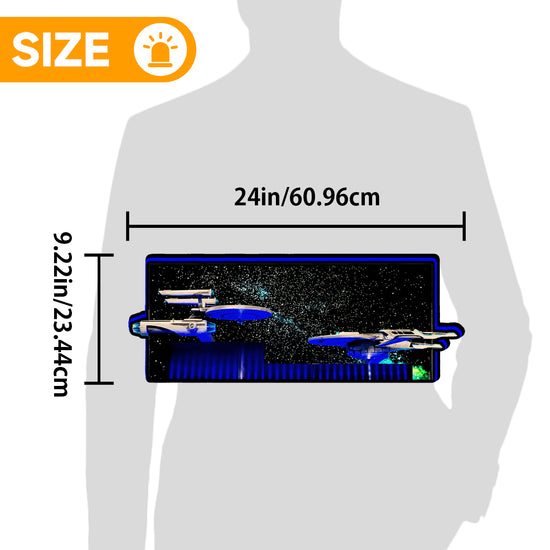 Topper TS 2025 for Star Trek, 3D Printed Lightbox Powered by USB Band Dimm Wall Art Decor Man's Cave