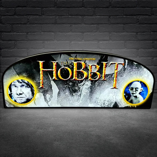 Le Hobbit Pinball Topper LED Lightbox pour le flipper Jersey Jack, caisson lumineux imprimé en 3D pour une expérience de jeu inoubliable 
