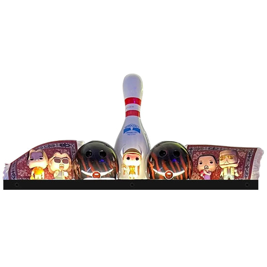 The Big Lebowski Topper 3D Acrylic LED Topper, for The Dutch Pinball Pinball machine, Pinball Topper