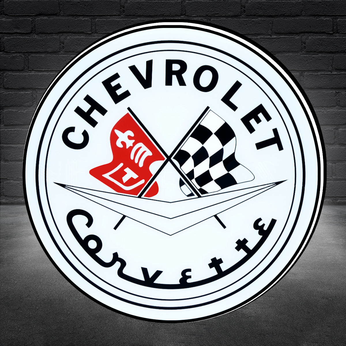 Chevrolet Logo Custom 3D LED Topper Printed Lightbox