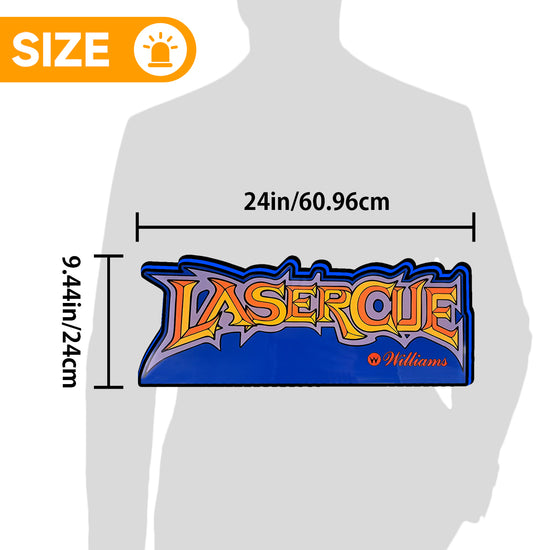 Laser Cue Williams Pinball Topper for Williams Pinball Topper, 3D Printed Lightbox Powered by USB Band Dimm Man's Cave