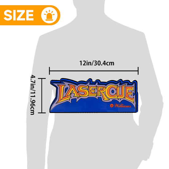 Laser Cue Williams Pinball Topper for Williams Pinball Topper, 3D Printed Lightbox Powered by USB Band Dimm Man's Cave