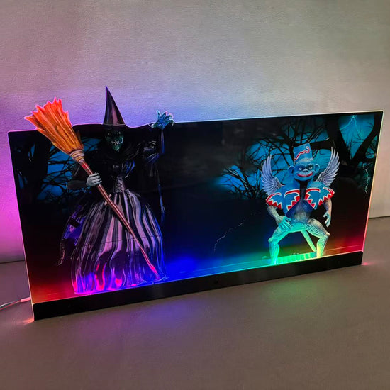 The Wizard of Oz Topper, Pinball topper 3D Acrylic LED Topper, for Jersey Jack Pinball Machine, Pinball Topper