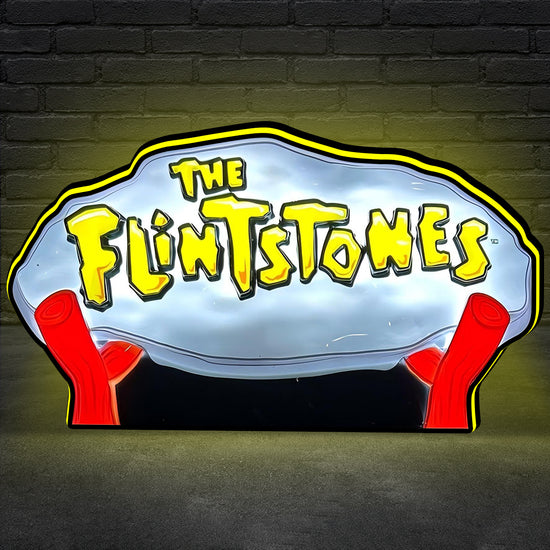 The Flintstones Pinball Topper 3D Printed Lightbox, Arcade Pinball Machine Accessory for Pinball Arcade Machine Fans, USB Dimmeable