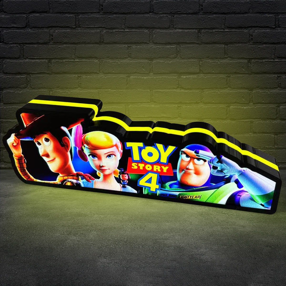 Toy Stroy 4 Pinball Topper LED Lightbox, 3D Printed Lightbox Rock Your Game
