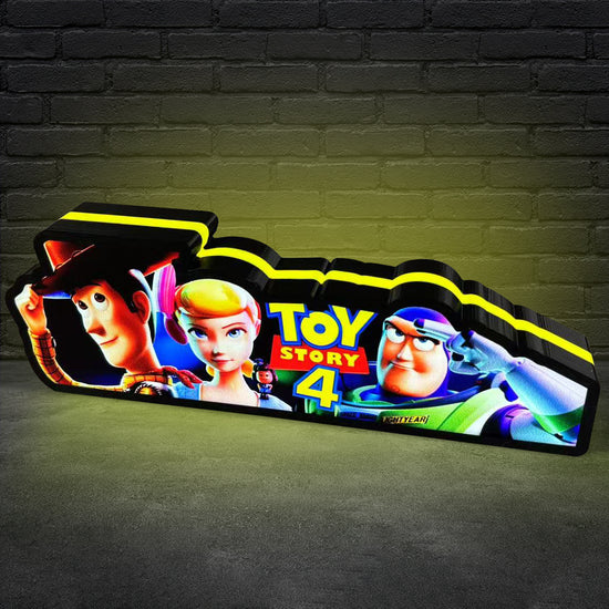 Toy Stroy 4 Pinball Topper LED Lightbox, 3D Printed Lightbox Rock Your Game