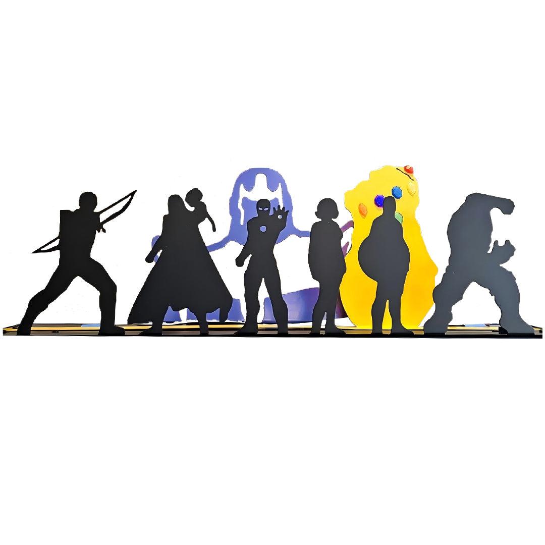 Avengers Infinity Quest Pinball Silhouette Topper