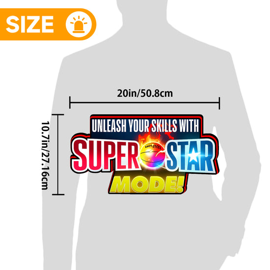 NBA Superstars Pinball Topper Lightbox Arcade Gaming Light box