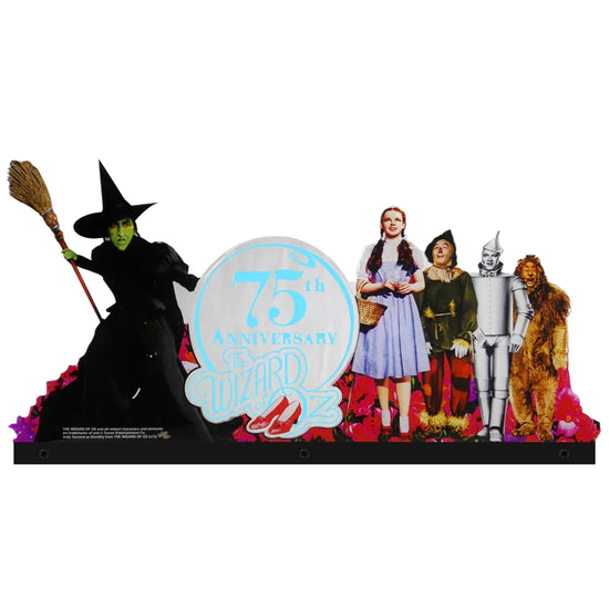 The Wizard of Oz Topper 3D Acrylic LED Topper, 75th Anniversary, Game Room Decor, Family Fun Center Decor, Mans Cave