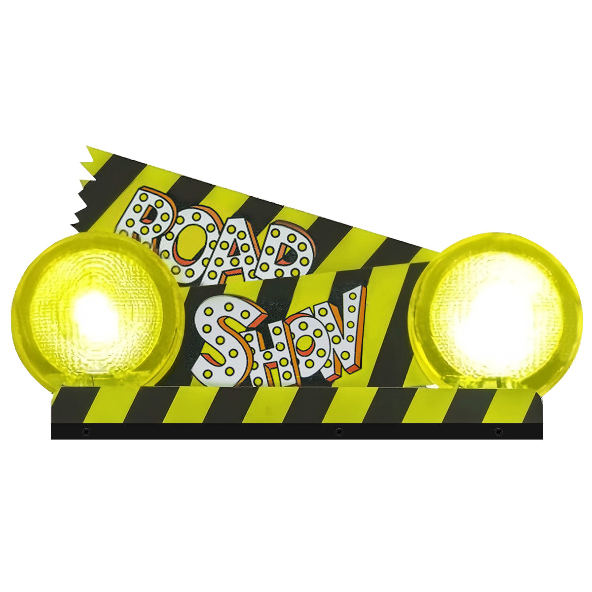 Décoration de flipper Roadshow 3D en acrylique à LED, pour flipper