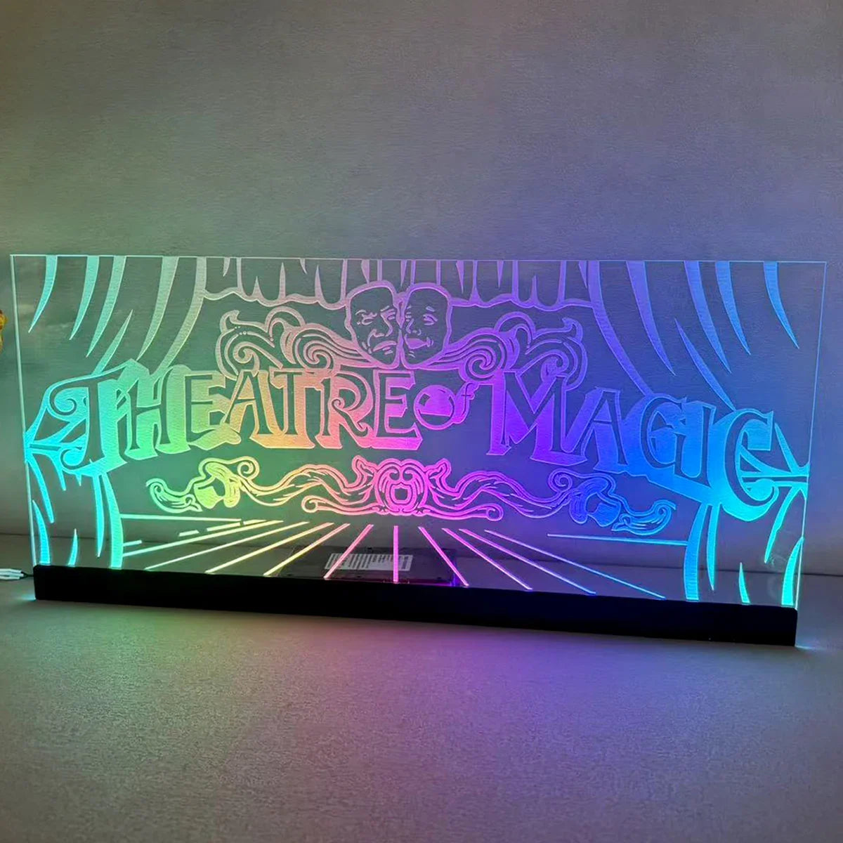 Theatre of Magic pinball topper Acrylic RGB LED Topper, for Pinball Machine, Pinball Topper