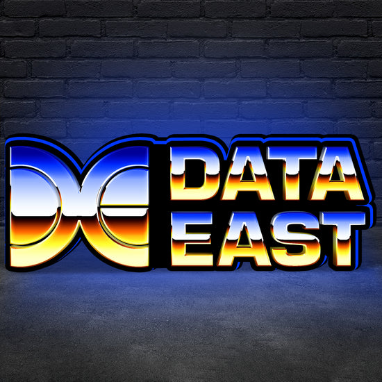 Data East Logo Led lightbox for Pinball Machine, 3D Printed Lightbox USB Powered & Full Dimmable