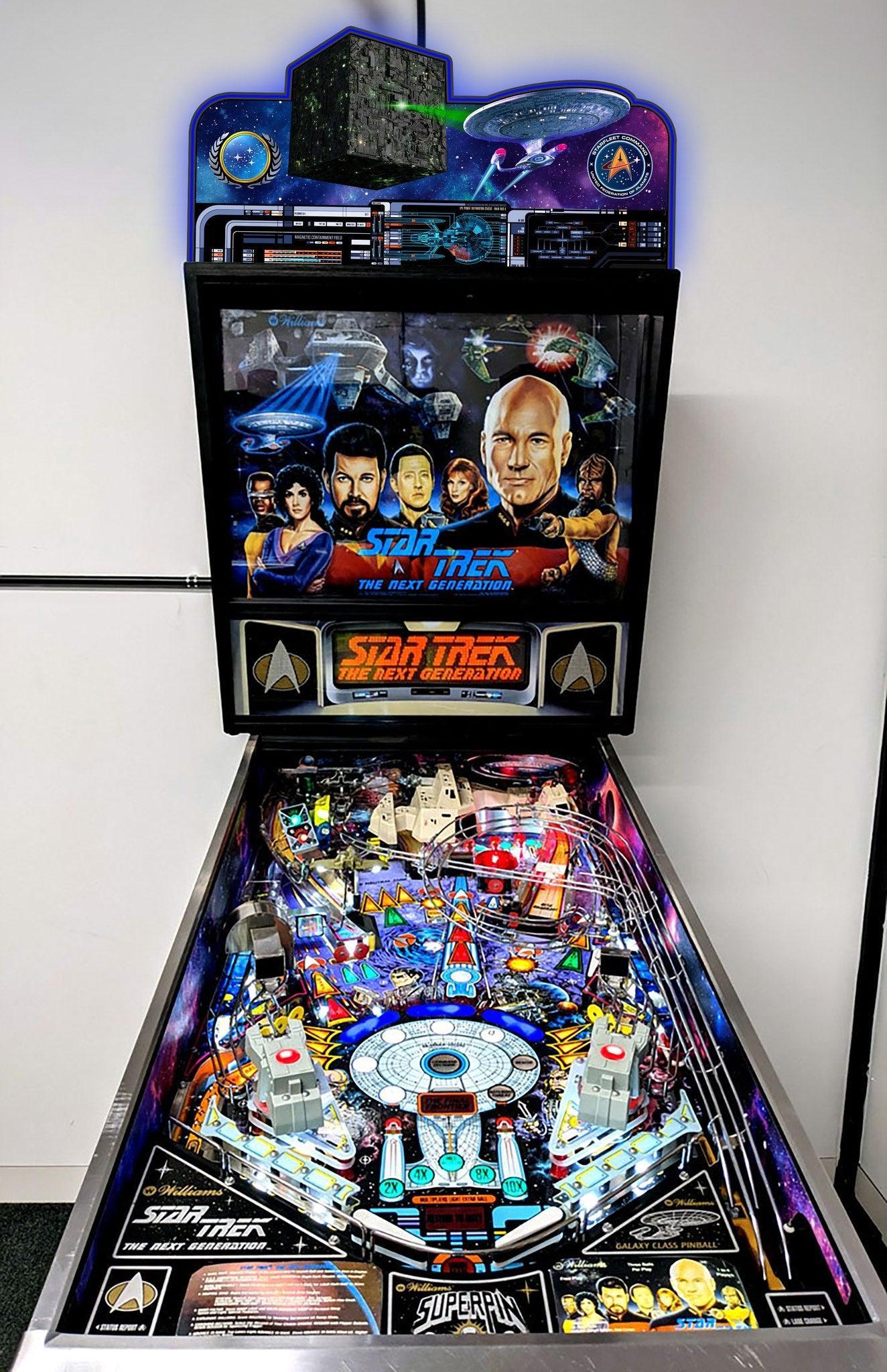 Star Trek Pinball Topper Led Lightbox, USB plug Dimmer, Pinball Arcade ...