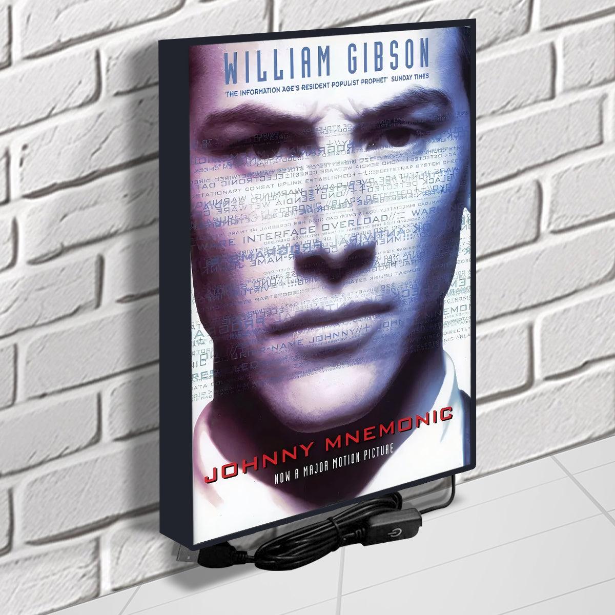 Johnny Mnemonic Movie Poster LED Light Box (LED Light Box) Complete