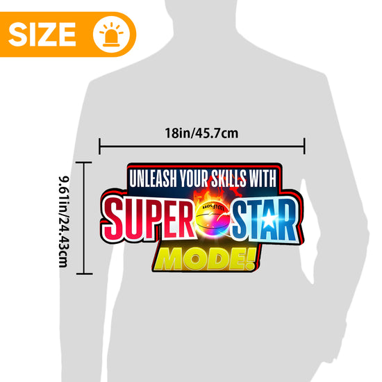 NBA Superstars Pinball Topper Lightbox Arcade Gaming Light box