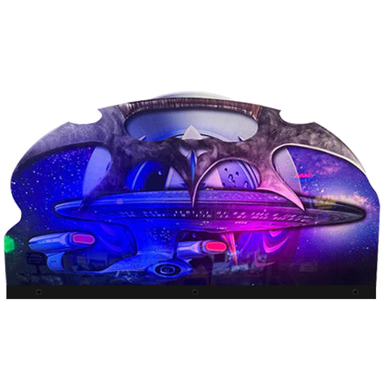 Star Trek Next Generation Topper 3D Acrylic LED RGB Topper, For Stern Pinball Machine, Pinball Topper