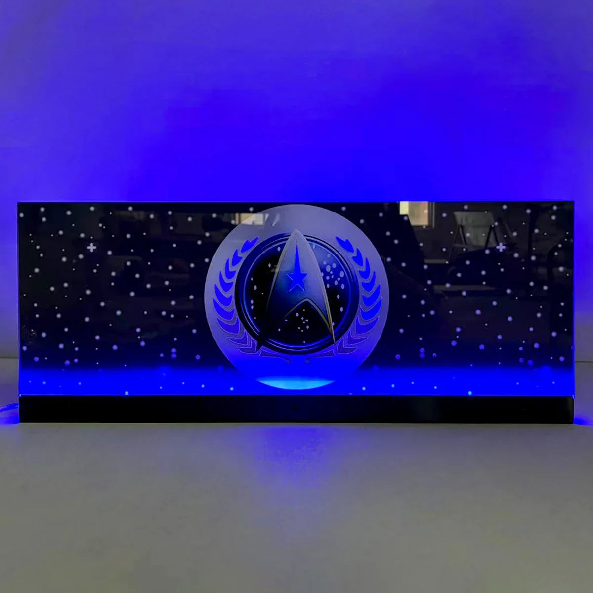 Star Trek Pinball Topper, Pinball topper 3D Acrylic LED Topper, for Bally Pinball Machine, Pinball Topper