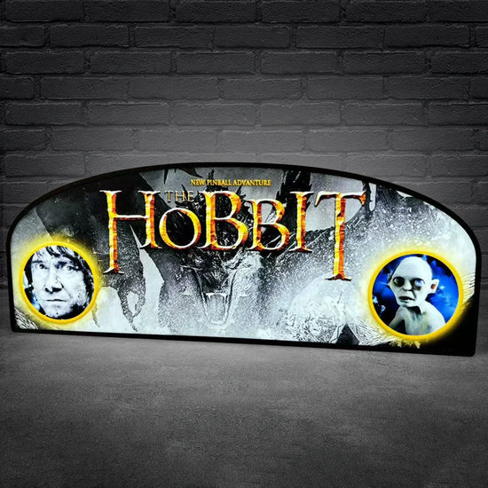 Le Hobbit Pinball Topper LED Lightbox pour le flipper Jersey Jack, caisson lumineux imprimé en 3D pour une expérience de jeu inoubliable 