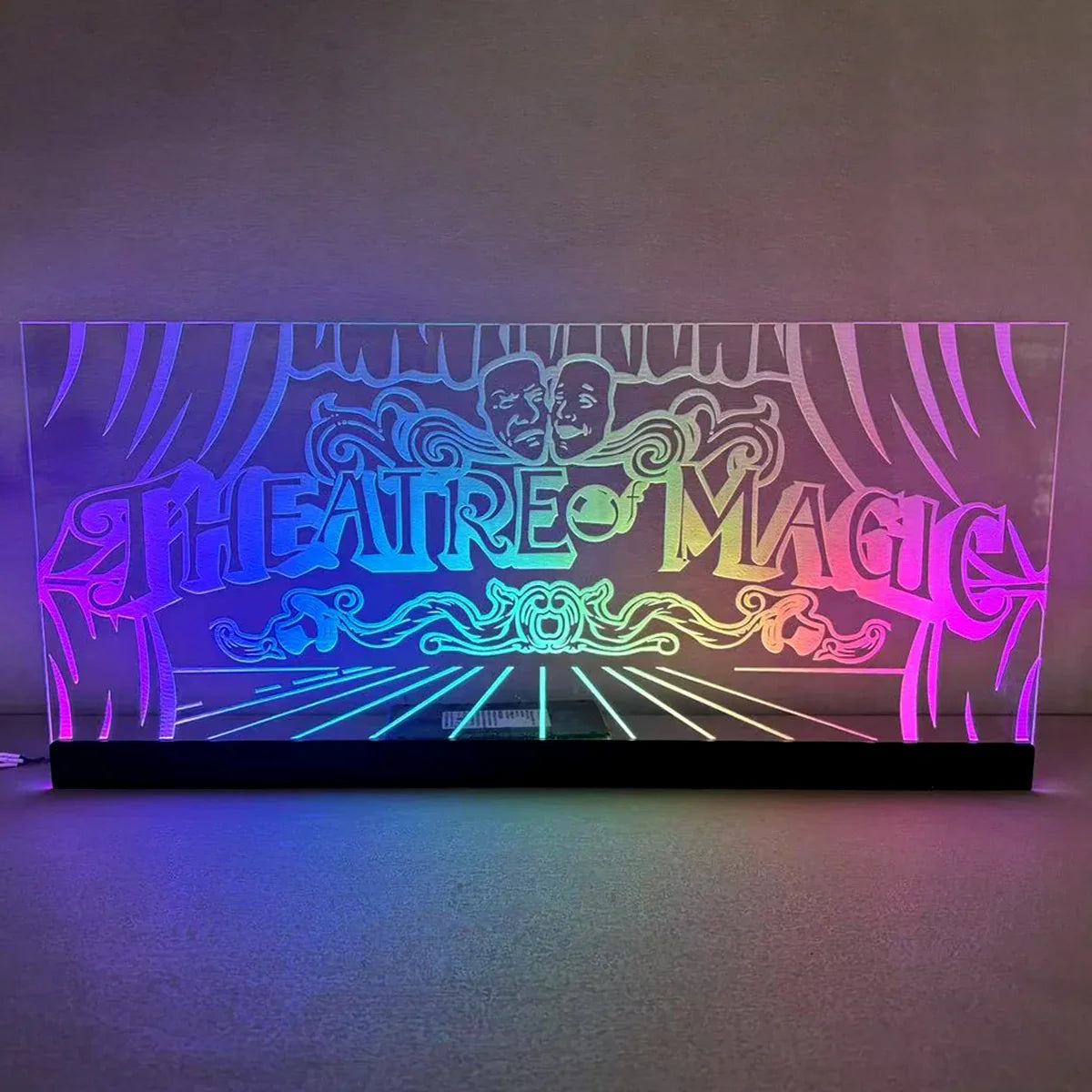 Theatre of Magic pinball topper Acrylic RGB LED Topper, for Pinball Machine, Pinball Topper