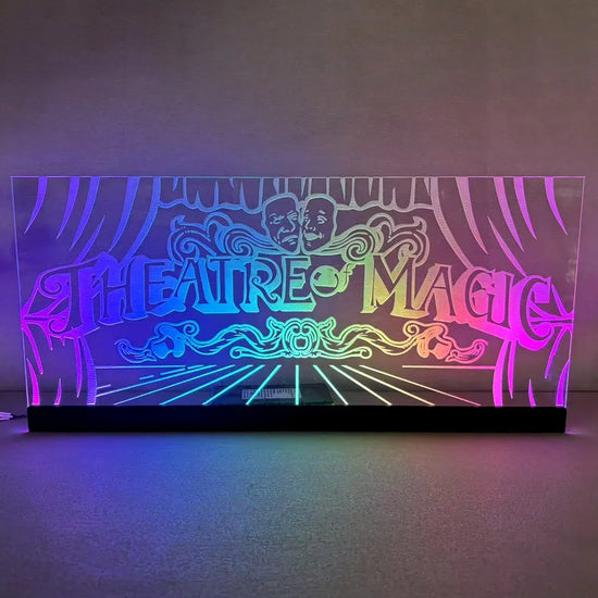 Theatre of Magic pinball topper Acrylic RGB LED Topper, for Pinball Machine, Pinball Topper