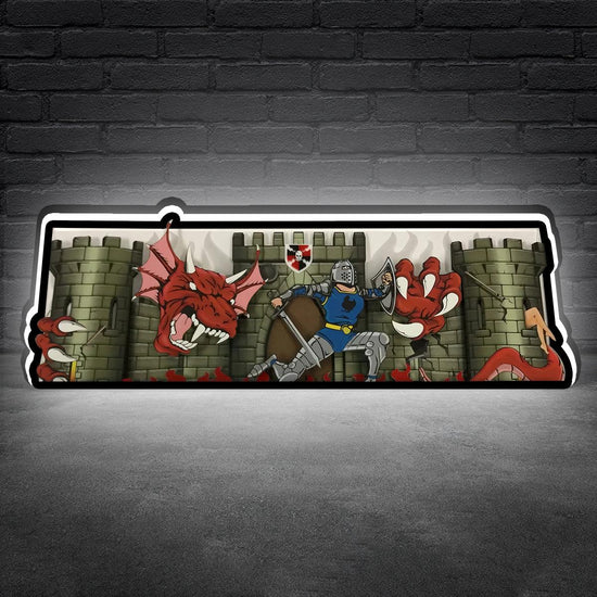 Medieval Madness Remake Pinball Topper LED Lightbox, 3D Printed Lightbox Rock Your Game