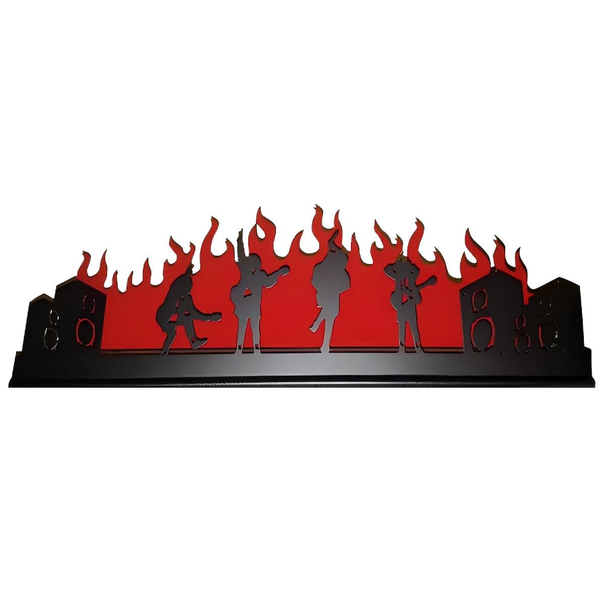 AC/DC Flipper-Silhouette-Topper