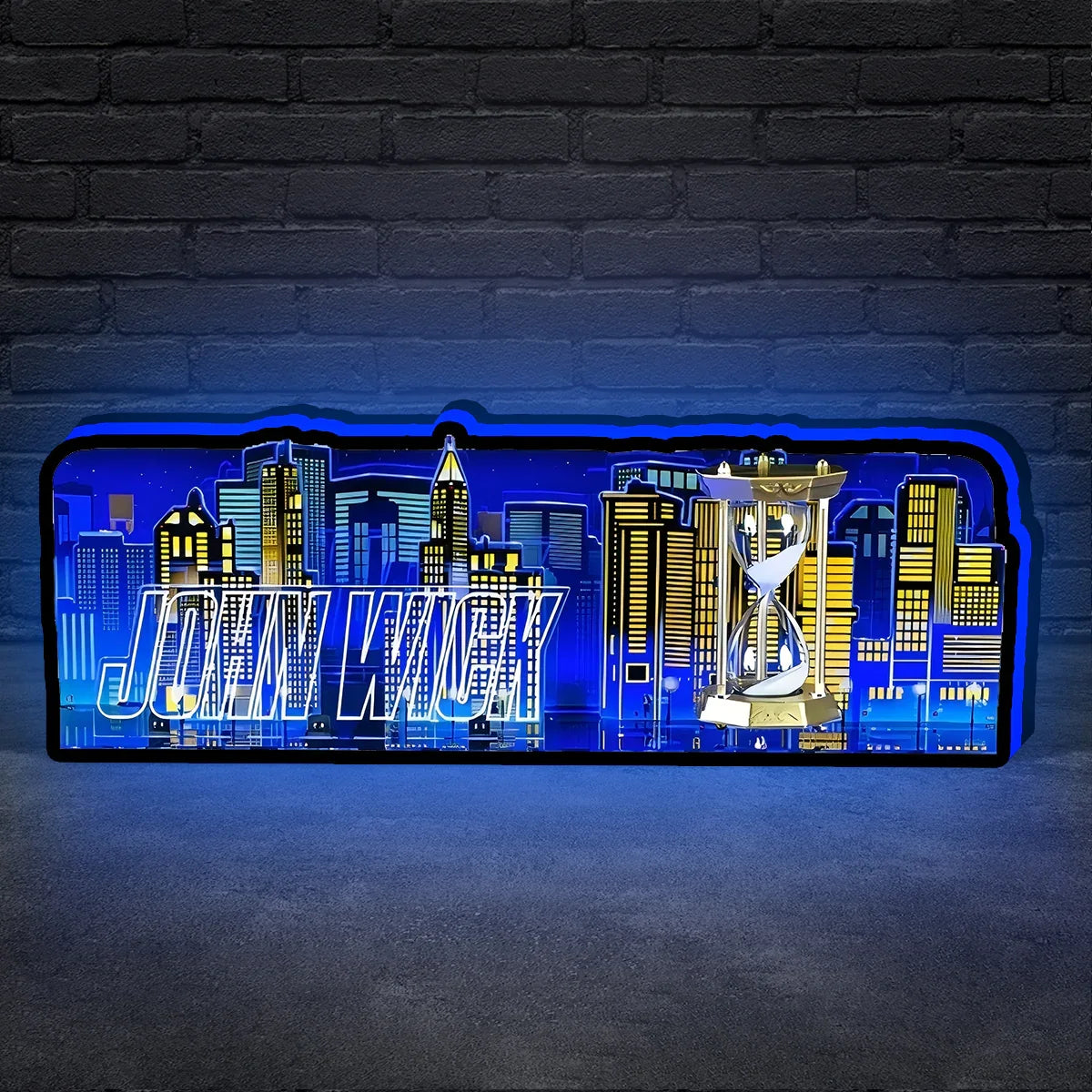 New Arrival John Wick Pinball Topper, Video Game Machine LED Lightbox ...