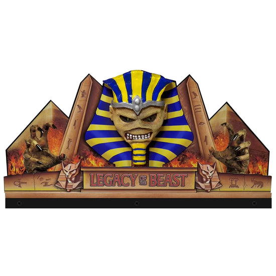 Iron Maiden : Legacy of the Beast Topper 3D en acrylique LED, pour flipper Stern Mahine, flipper Topper