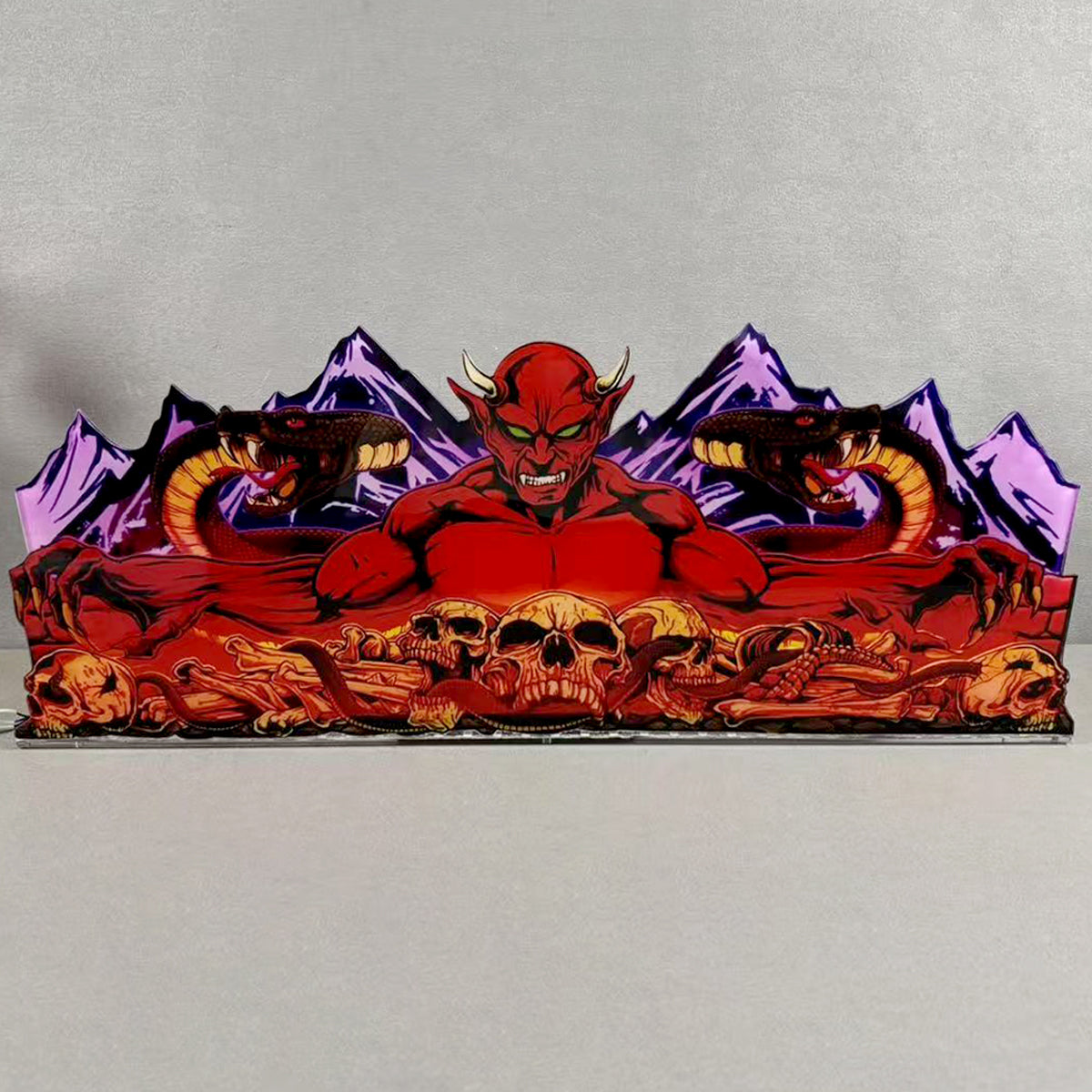 Gorgar Pinball Acrylic LED Topper, for Pinball Machine, Pinball Topper