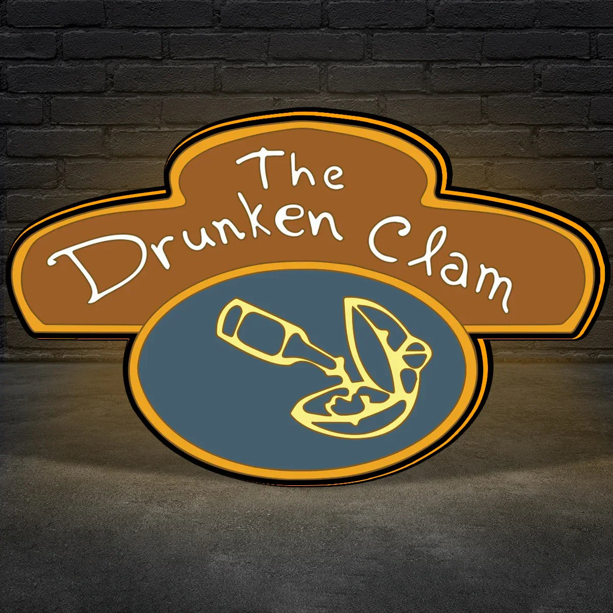 The Drunken Clam Pinball Topper for  Pinball Machine, Family Guy 3D Printed Lightbox USB Powered & Full Dimmable