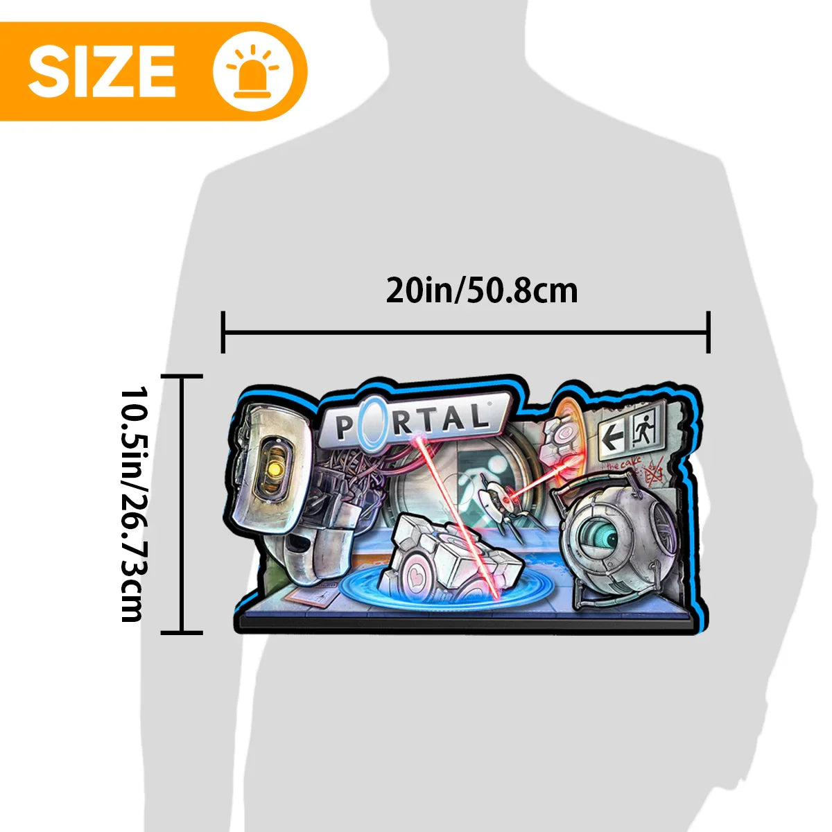 Portal Pinball Topper, 3D Printed Lightbox Powered by USB Band Dimm fo ...