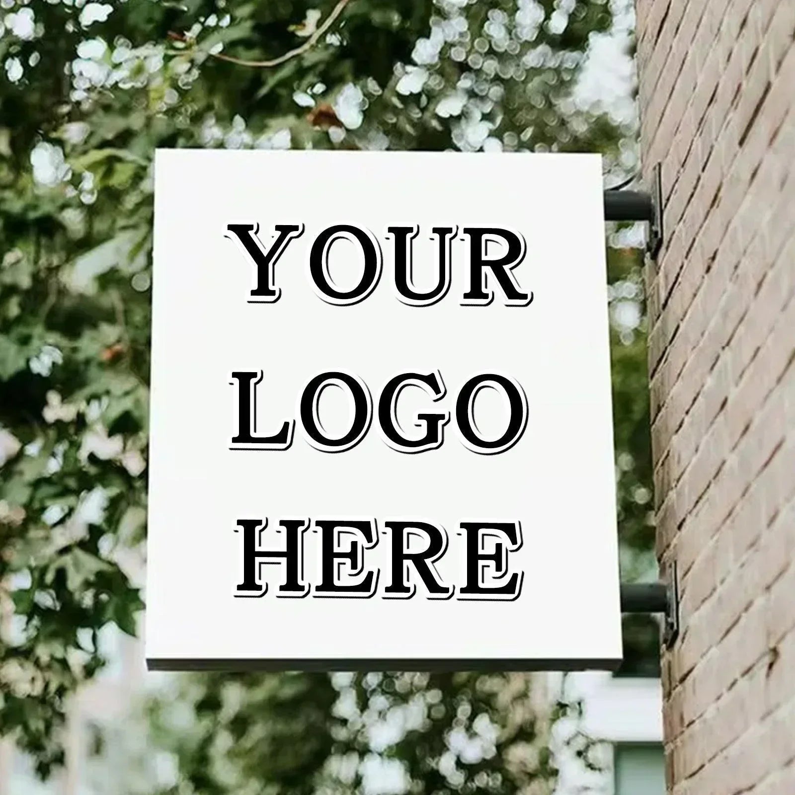 Custom Rectangle LED Advertising Light Box Outdoor Waterproof 3D Busi ...