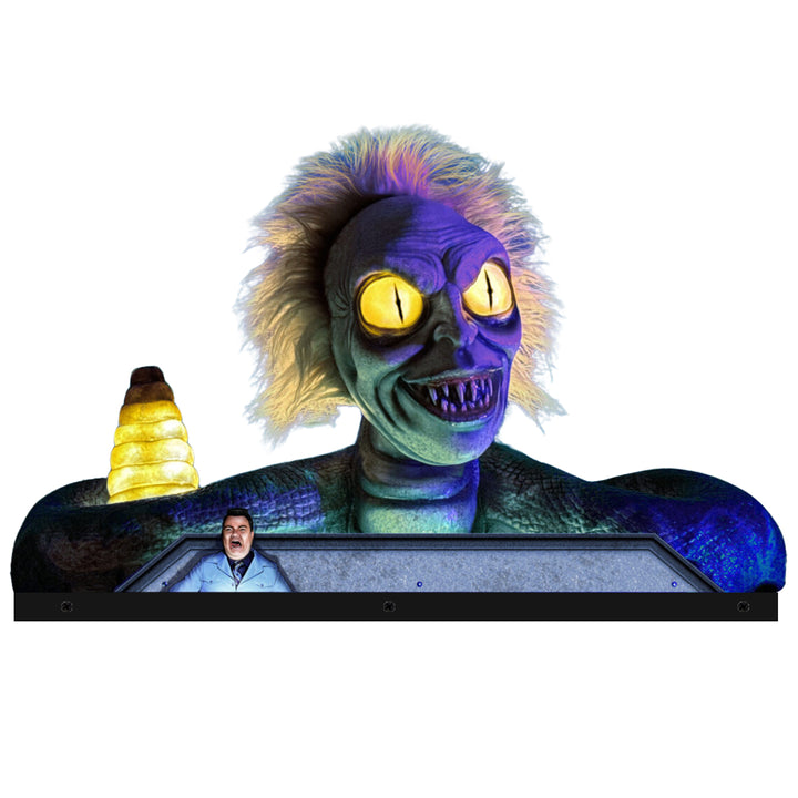 BeetleJuice Pinball Topper 3D Acrylic RGB LED Topper, For Spooky Pinball Mahine, Pinball Topper