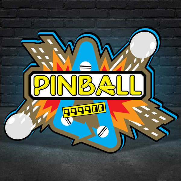 Game and Watch Pinball logo 3D Printed Lightbox Lamp Light, Logo 3D Pr ...